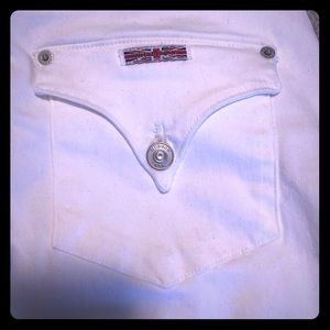 Hudson straight leg jeans